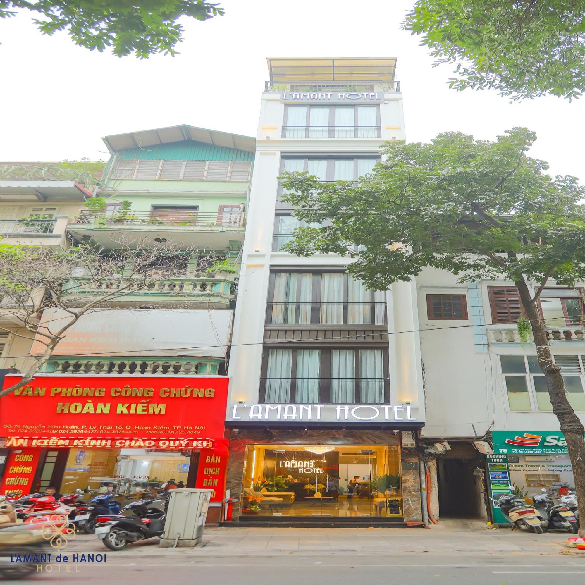L'Amant De Hanoi Hotel - Khach San Lamant De Ha Noi Ngoại thất bức ảnh